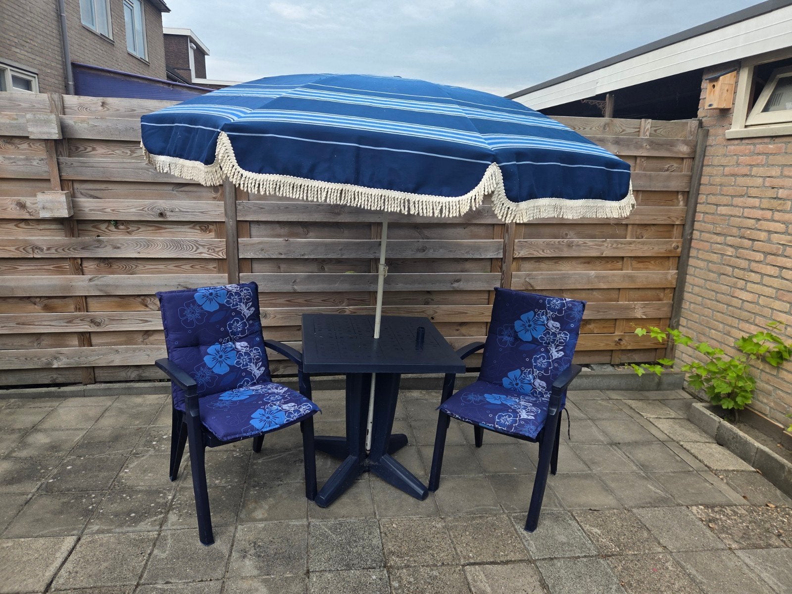 Mooie Hartman tuinset te koop., Ophalen, Gebruikt, Kunststof