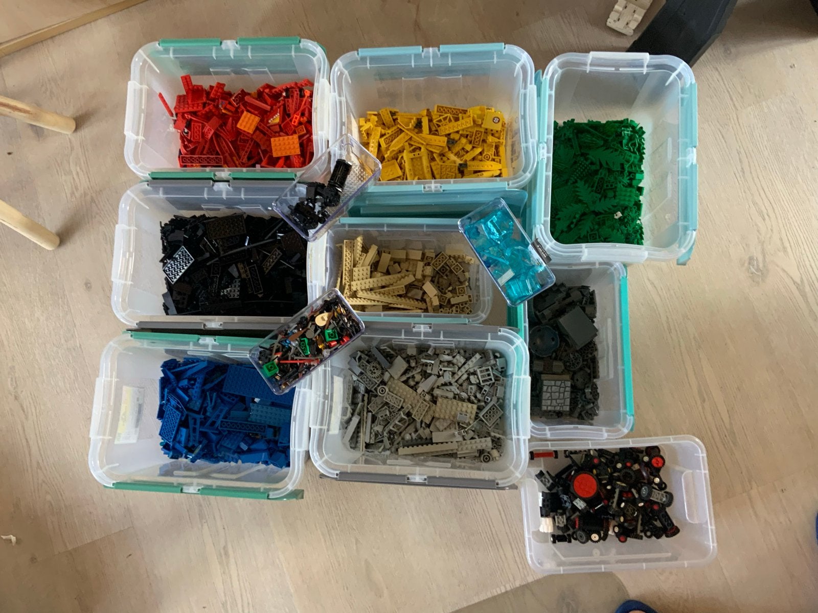 Heel veel lego bouwstenen, in div. Kleuren, Gebruikt, Overige thema's, Lego, Ophalen of Verzenden