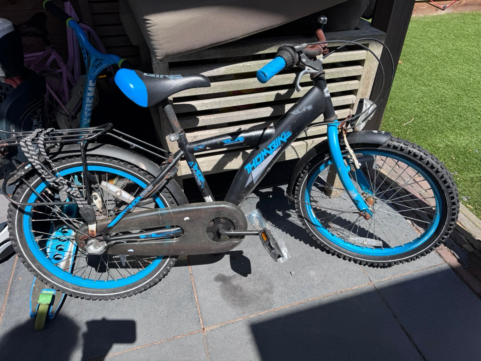 Thombike fiets 16-18 inch, Ophalen of Verzenden, Gebruikt, 18 inch, Versnellingen