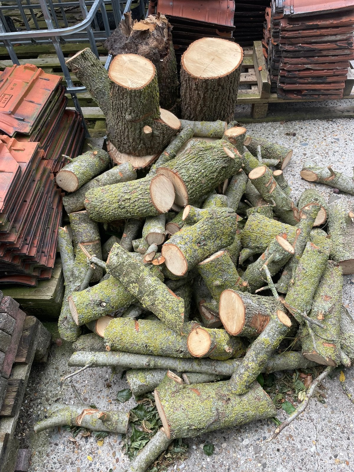 Haardhout, Minder dan 3 m³, Ophalen