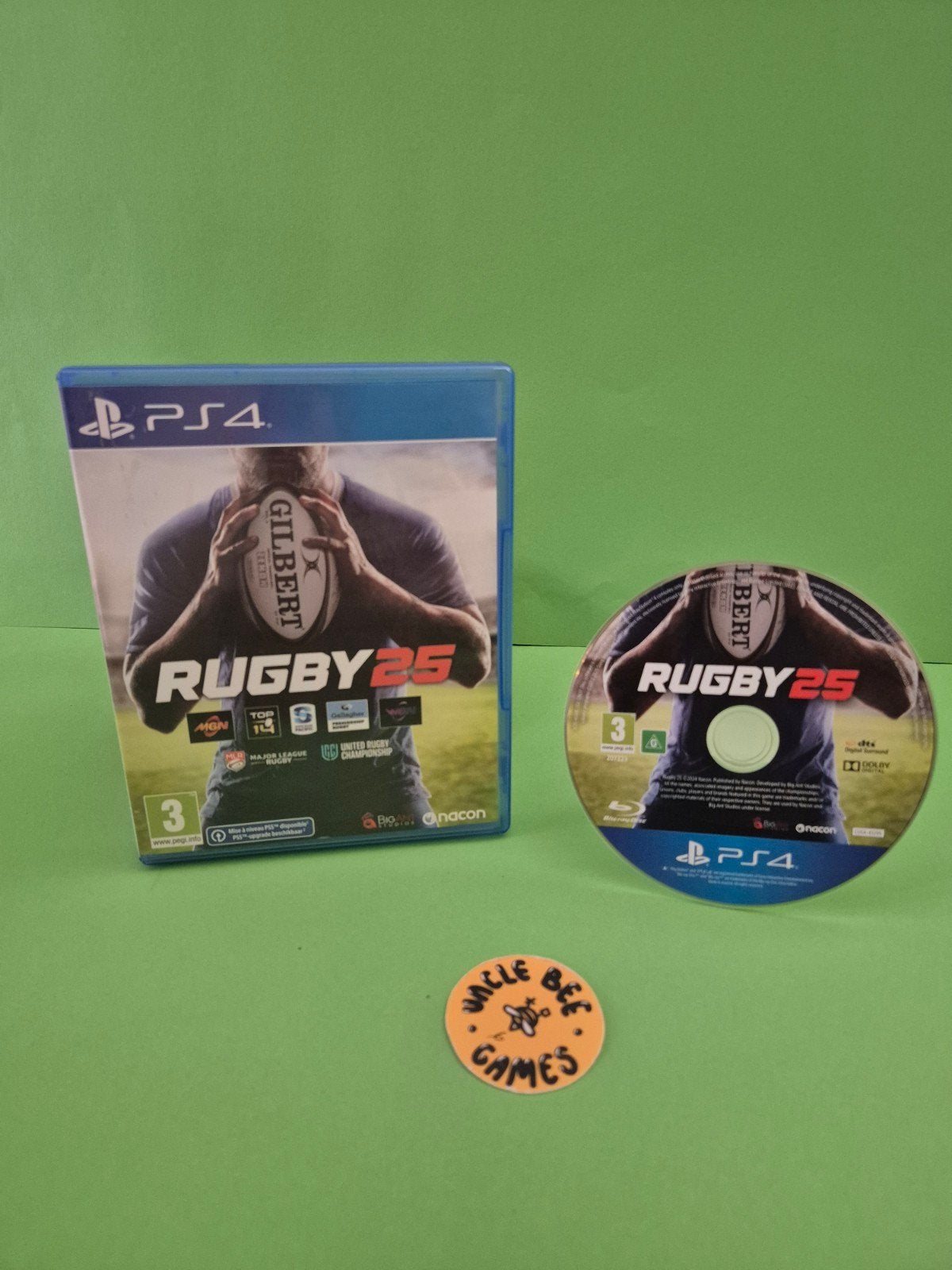 Rugby 25, Verzenden, Nacon, 396 Rue de la Voyette, 59273 Fretin, Frankrijk, 1 speler, Zo goed als nieuw