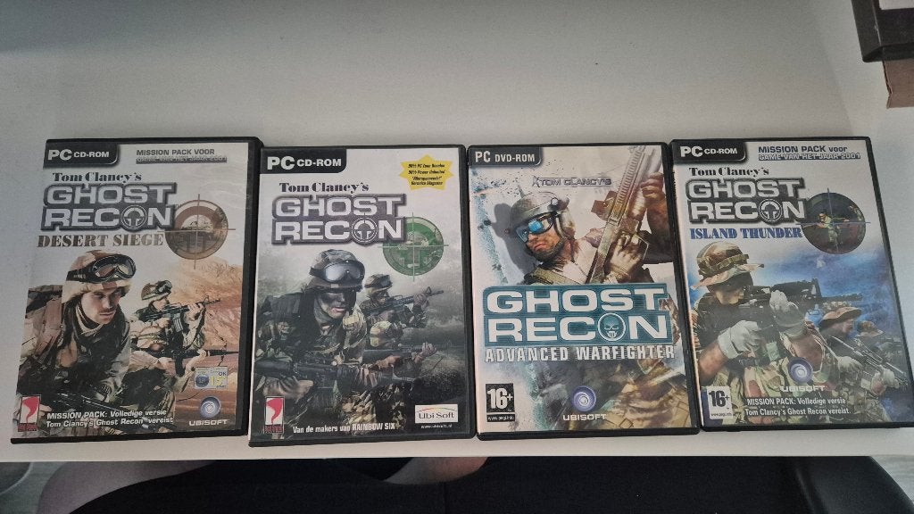 Tom Clancy's Ghost Recon Pack (4 PC Games), Vanaf 18 jaar, Shooter, 1 speler, Eén computer