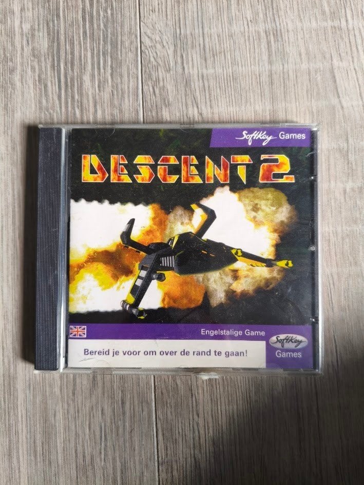 Descent 2 PC game, 1 speler, Ophalen of Verzenden, Gebruikt, Vanaf 3 jaar
