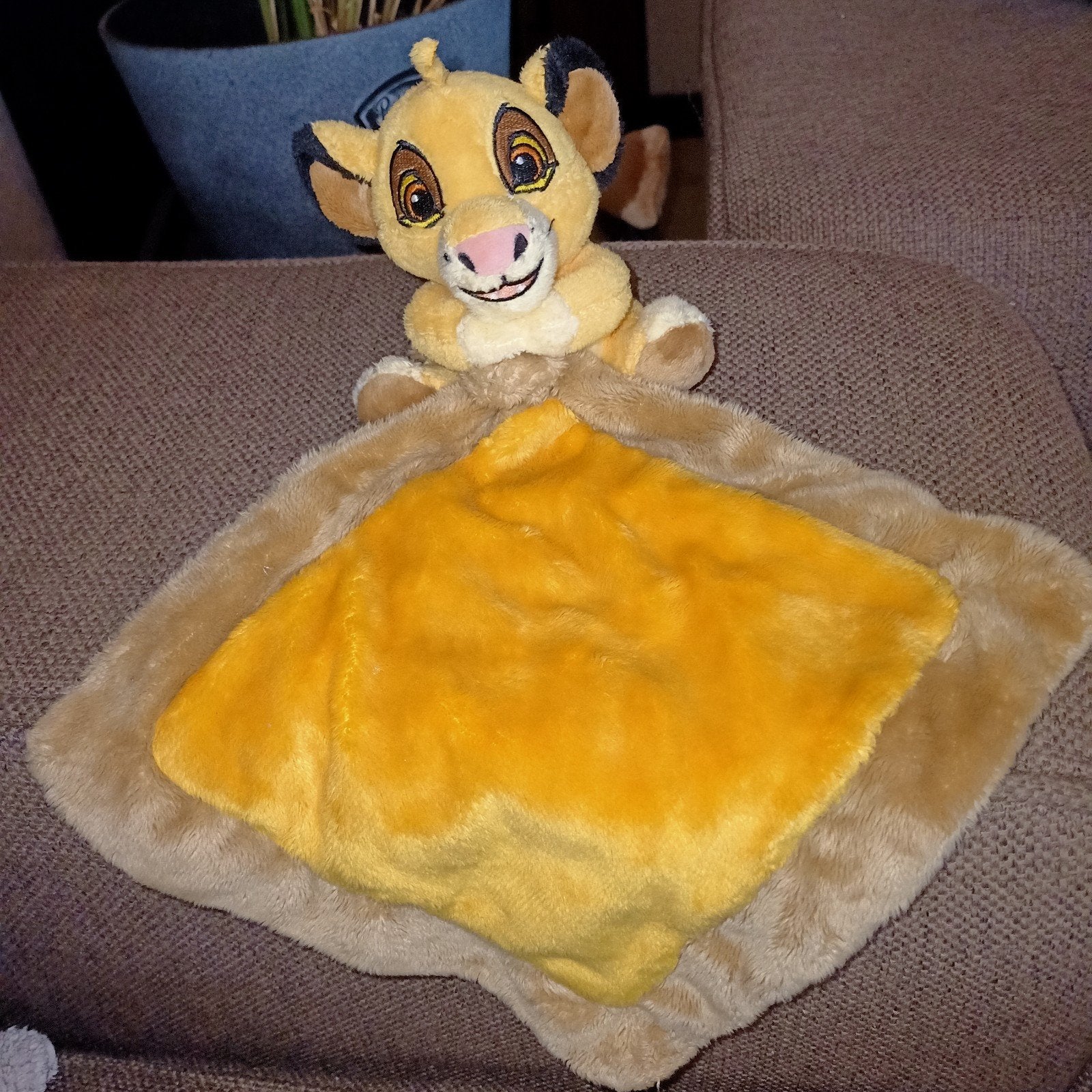 Dianey baby kroeldoek, the lion king, simba., Disney, Ophalen of Verzenden, Zo goed als nieuw, Middelgroot (20 tot 80 cm)