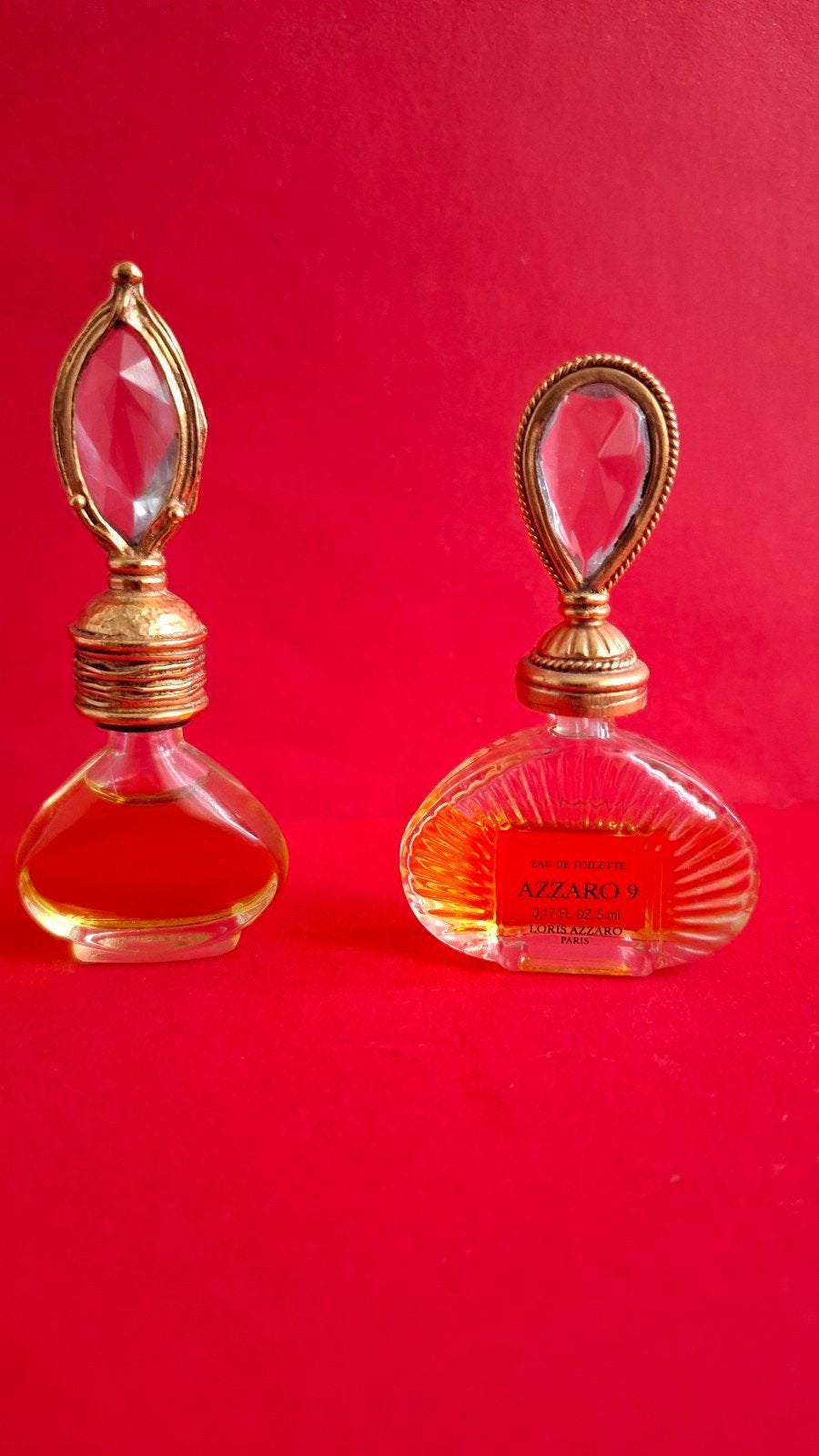 sierparfum flesjes 2  vol, Antiek en Kunst, Verzenden