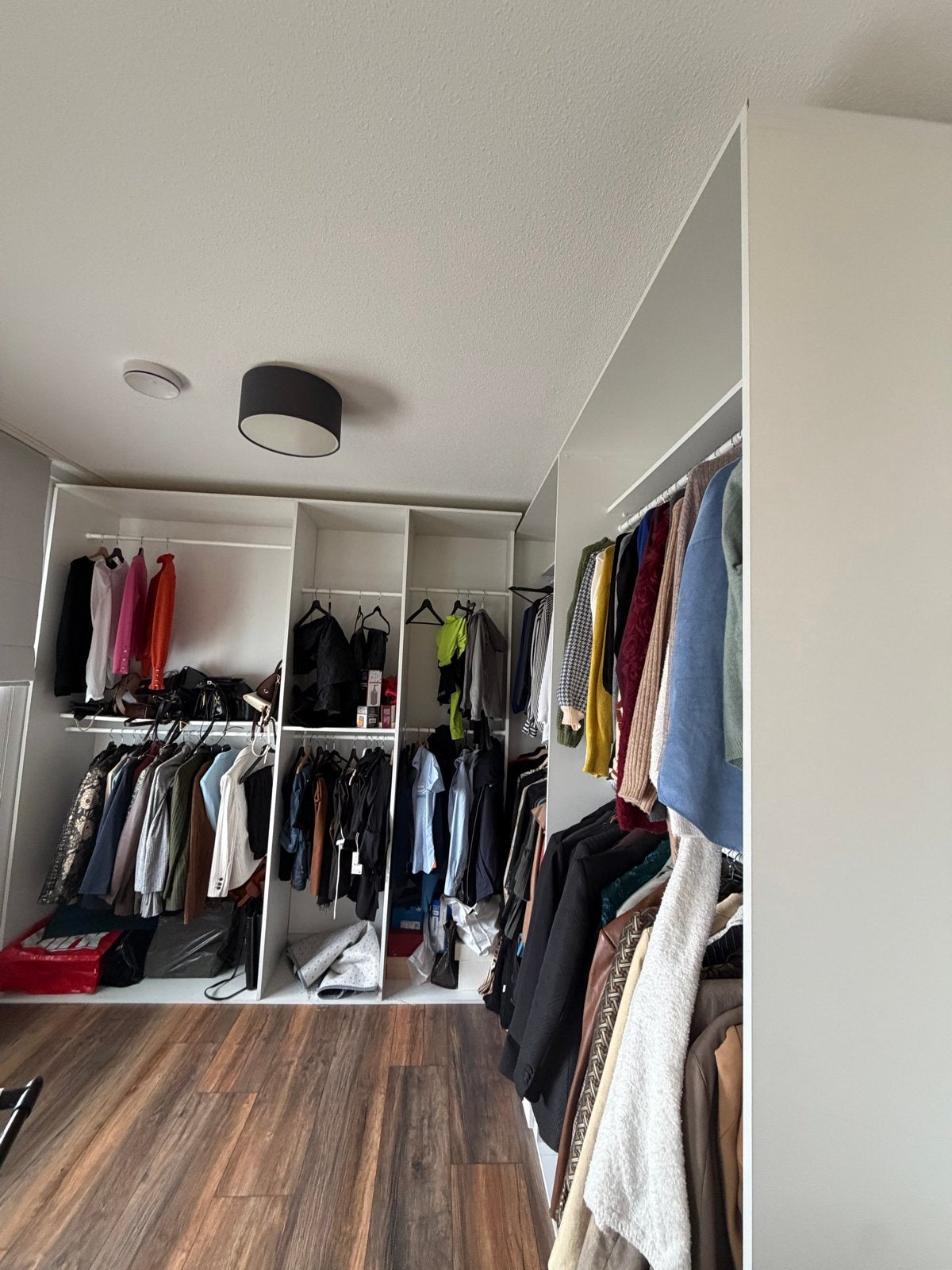 Kledingkast / inloopkast 245 x250, Met plank(en), Gebruikt, 200 cm of meer, Ophalen of Verzenden