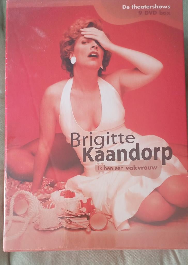 Dvd Brigitte Kaandorp, Alle leeftijden, Ophalen of Verzenden, Zo goed als nieuw, Stand-up of Theatershow