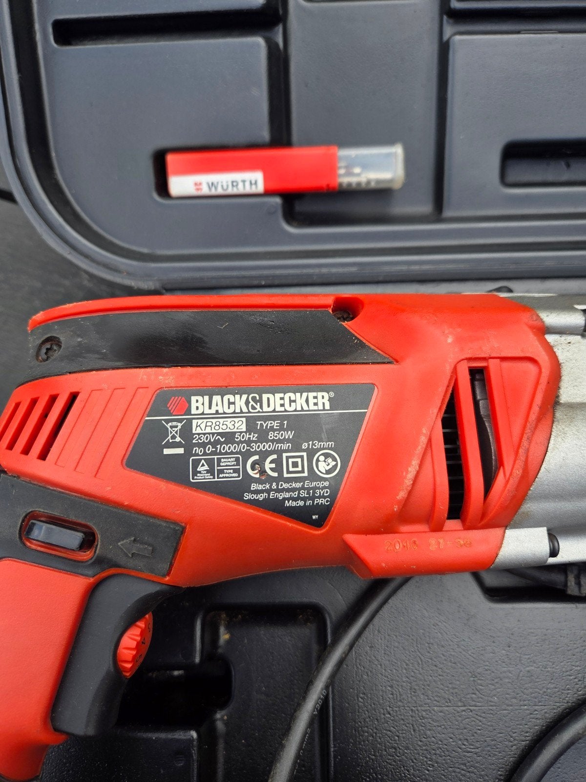 Black & Decker Klopboormachine KR854RE - Zo goed als nieuw, 600 watt of meer, Zo goed als nieuw, Variabele snelheid, Ophalen