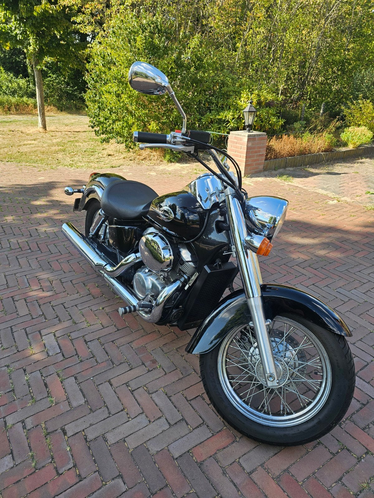 Honda Shadow VT 750 C Black KM 10.156, 750 cc, 2 cilinders, Occasion, Chopper