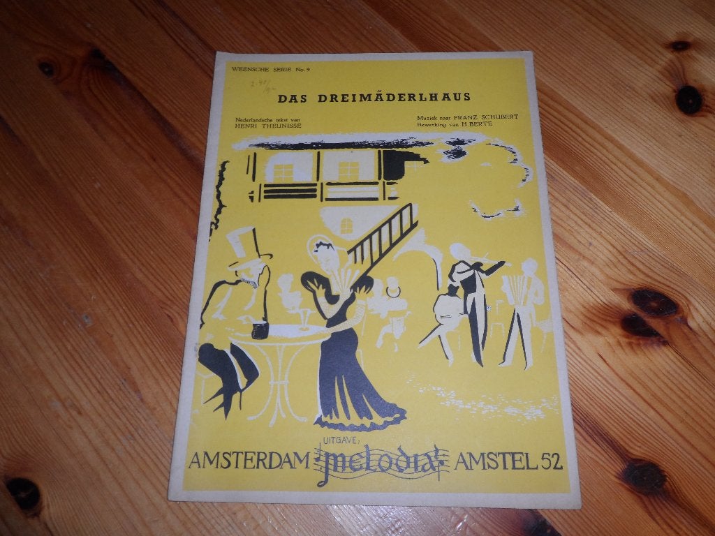 Das dreimaderlhaus potpourri - schubert / berte, Zang, Gebruikt, Klassiek, Ophalen of Verzenden