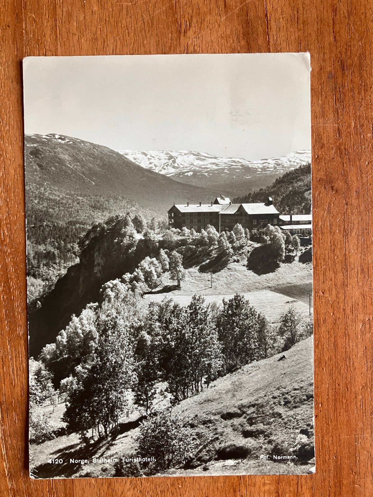 Noorwegen, Stalheim Turisthotell, Ophalen of Verzenden, 1940 tot 1960, Gelopen, Overig Europa