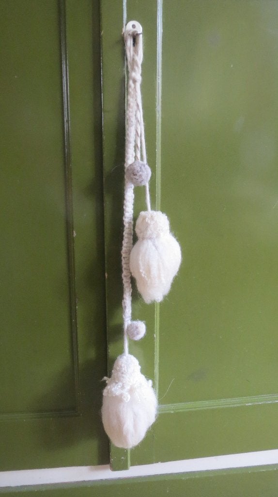 DECORATOEF gevilte toeven, bollen Poll Dorset, Wensleydale, Verzenden, Nieuw, Versiering, Wolvilt