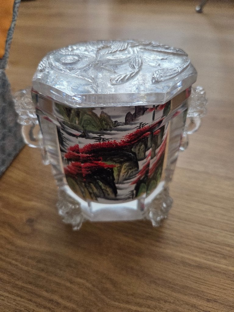 Kristallen glas, Antiek en Kunst, Antiek | Glas en Kristal, Ophalen of Verzenden