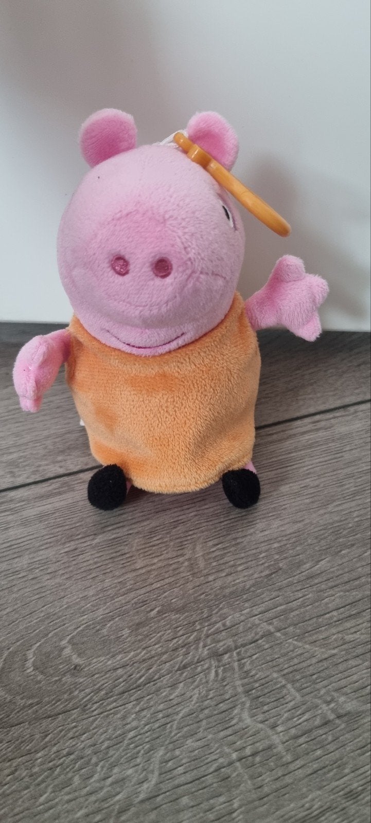 Pappa Pig sleutelhanger tas hanger, Overige merken, Overige typen, Ophalen of Verzenden, Roze