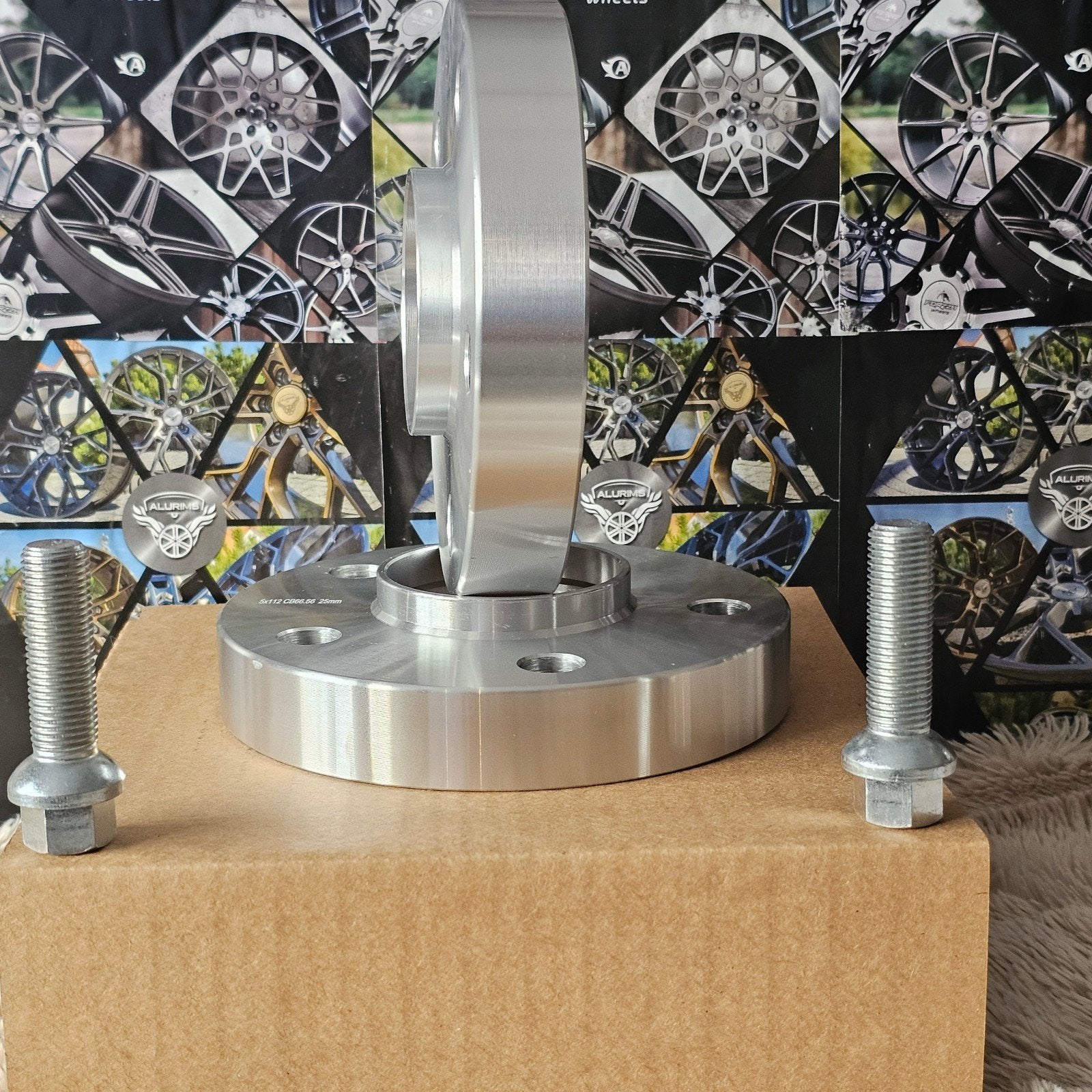 Spoorverbreders spacers Mercedes 5x112 66,5 25mm, Ophalen of Verzenden