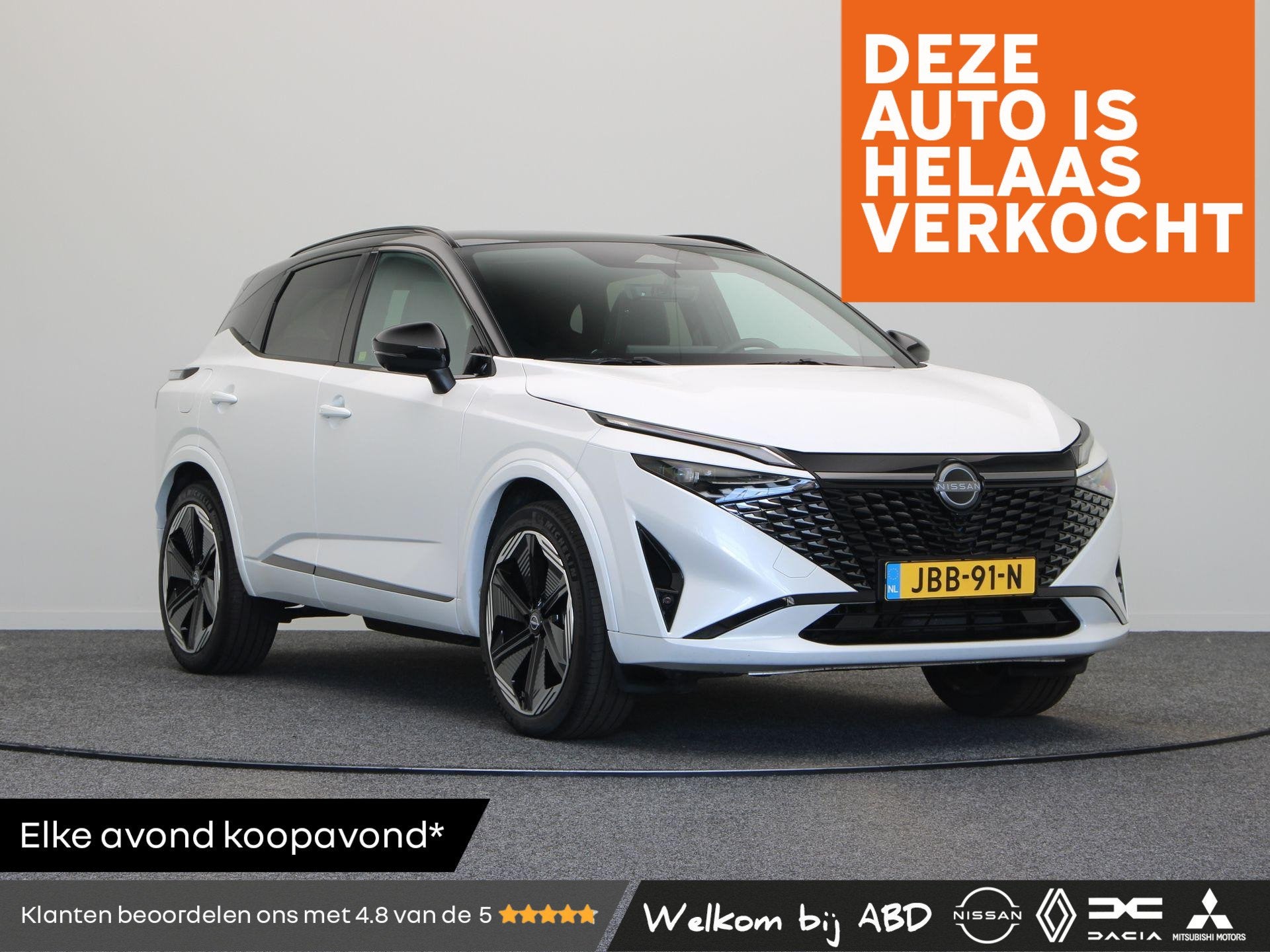 Nissan Qashqai 158pk MHEV Xtronic N-Design | Lederen bekledi