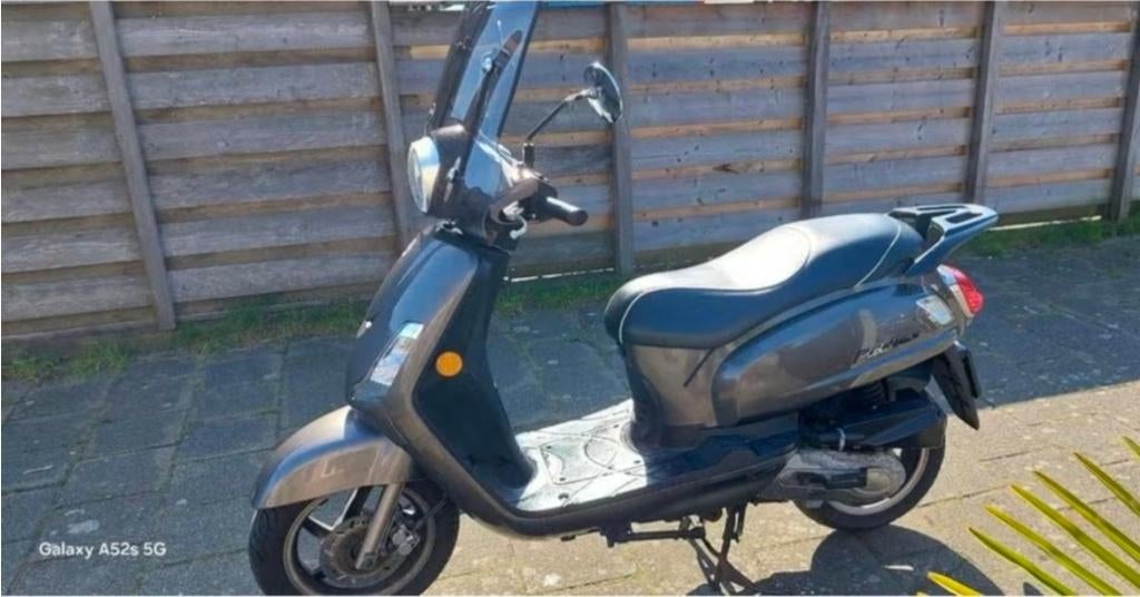 Scooter, SYM Fiddle 2, Fietsen en Brommers, Scooters | SYM, Ophalen, Gebruikt, Benzine, Fiddle