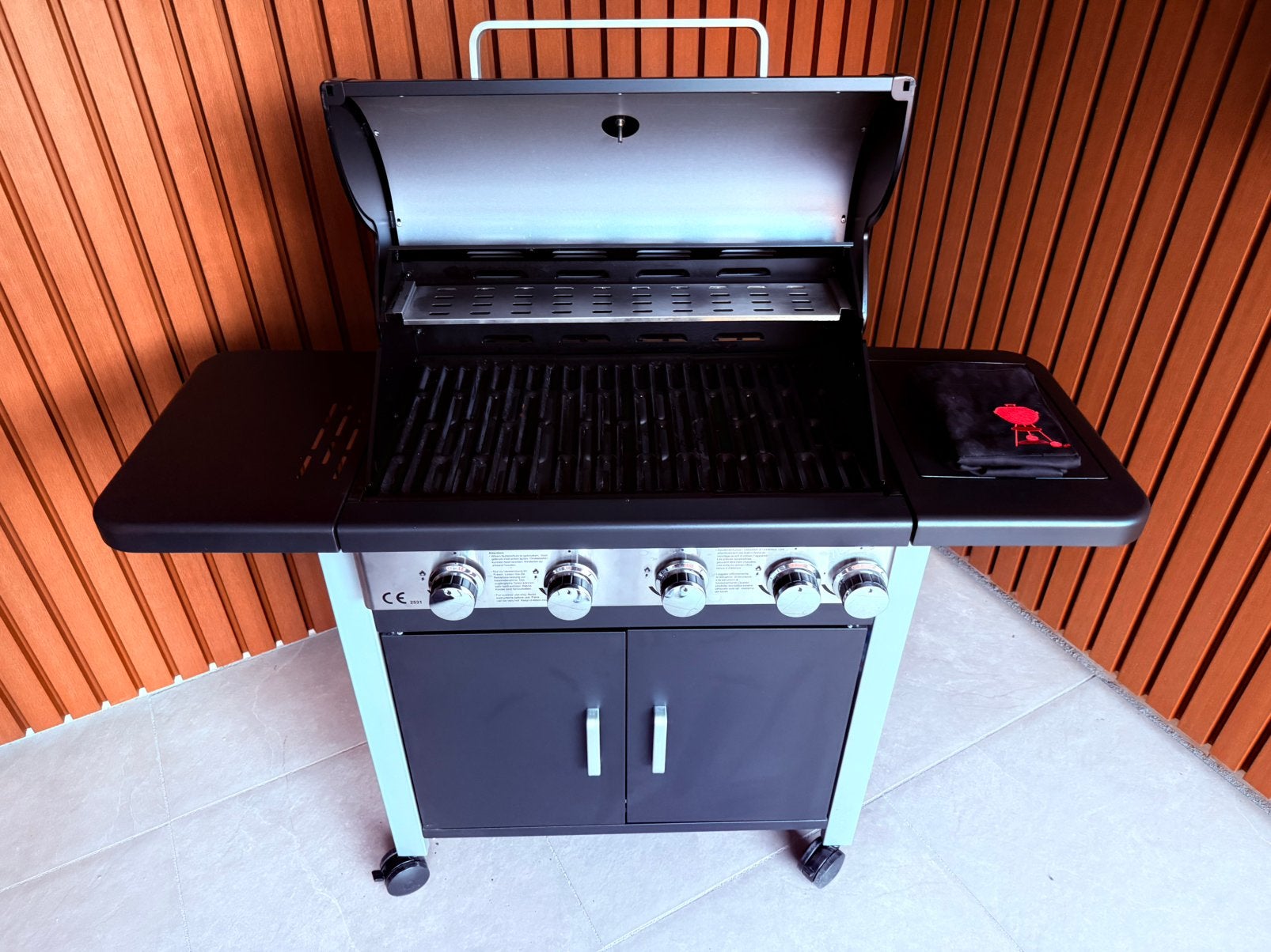 Garden Grill Premium 4.1 Gas BBQ, Ophalen, Zo goed als nieuw