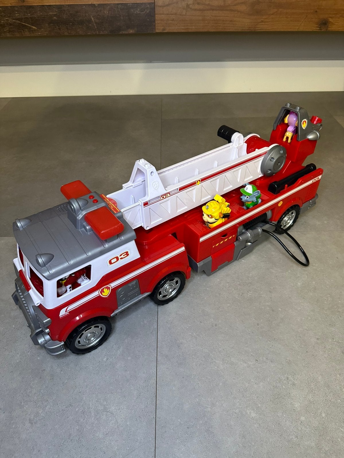 PAW Patrol mega Marshal brandweerauto super groot, Ophalen, Zo goed als nieuw