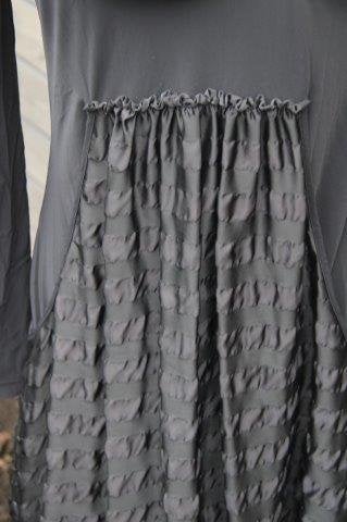 Ballonjurk zwart Indies mt 3 (M) travelstof Vaste prijs AANB, Maat 38/40 (M), Zwart, Ophalen of Verzenden, Zo goed als nieuw