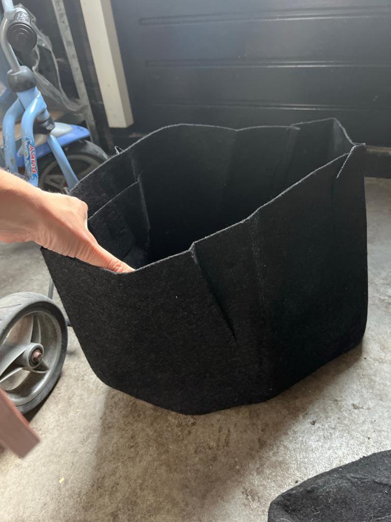 Vilten Poot Zakken - Zwart, Overige materialen, Gebruikt, Minder dan 30 cm, Minder dan 60 cm
