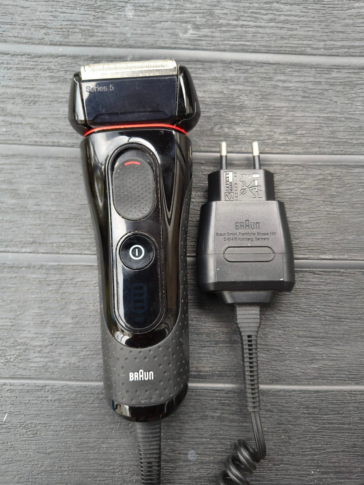 Braun Series 5 Scheerapparaat met Geïntegreerde Trimmer, Ophalen of Verzenden, Gebruikt, Scheren en Epileren