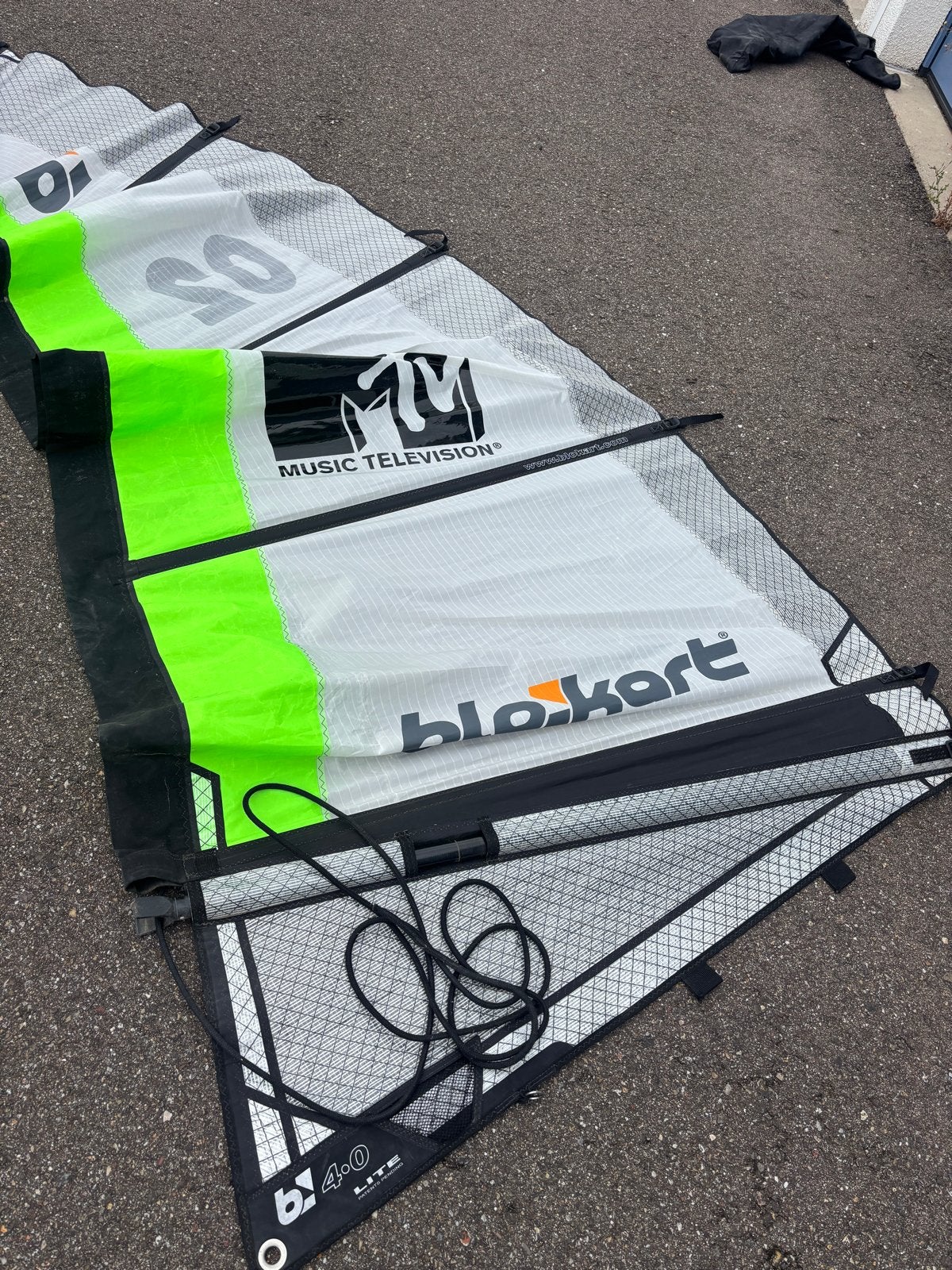 RVS BloKart Landzeiler met 2 zeilen (3.0 en 4.0 Lite), Ophalen, Gebruikt