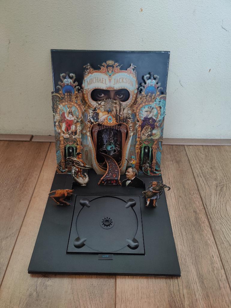 Micheal Jackson dangerous first edition cd hoes, Ophalen of Verzenden, 1990 - 1999, Gebruikt