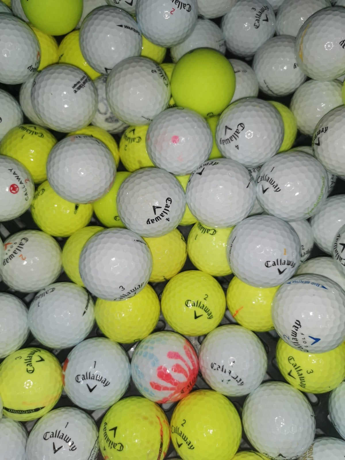 Callaway warbird golfballen AAAA kwaliteit 100 stuks, Ophalen of Verzenden, Bal(len), Callaway