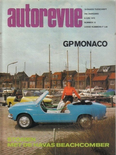 Autorevue 12 1973 : Havas Beachcomber - VW Passat - Bugatti, Ophalen of Verzenden, Gelezen, Algemeen