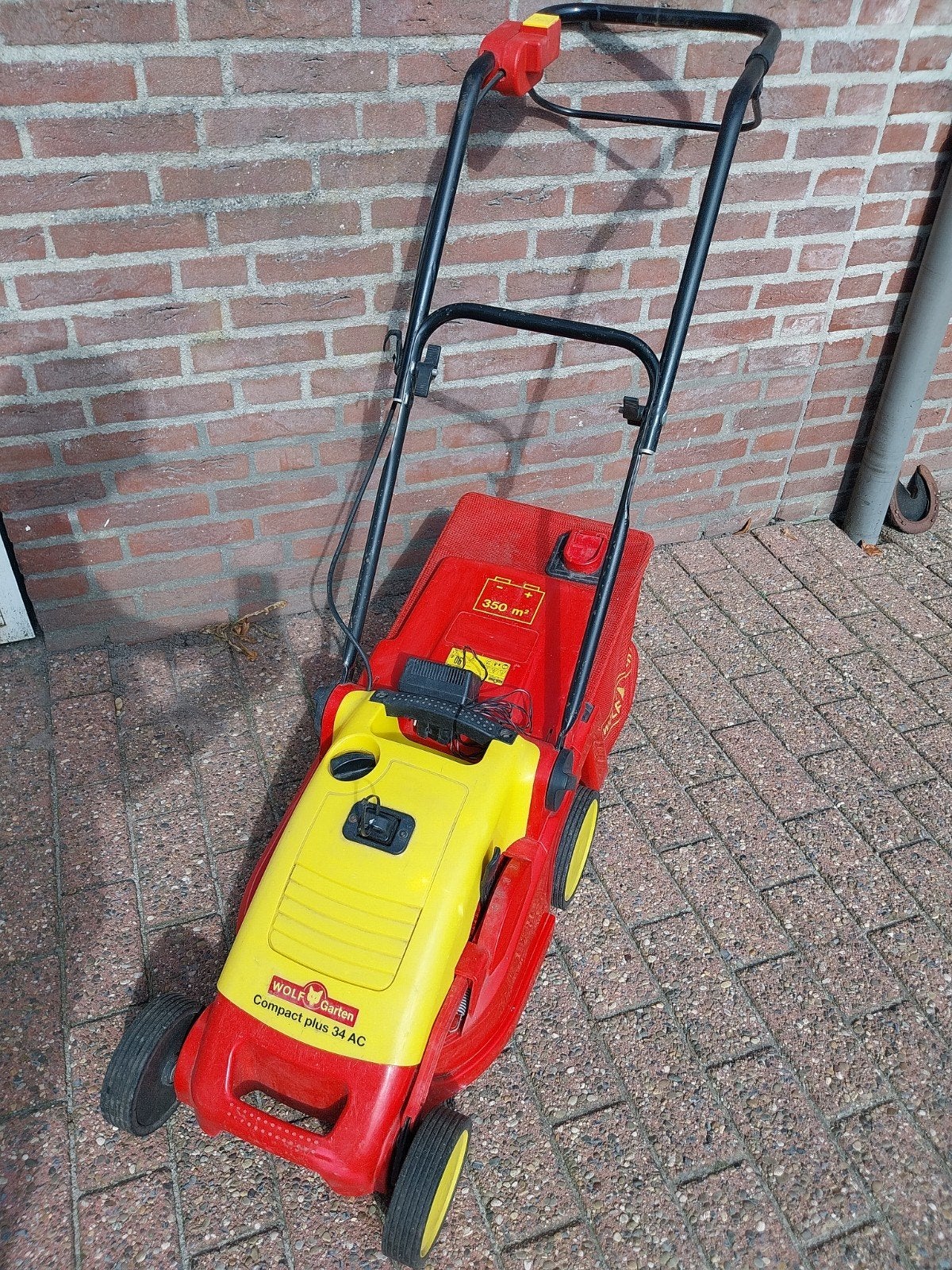 Wolf Garten Compact Plus 34 AC grasmaaier met mulchfunctie, Tuin en Terras, Ophalen, Accu-grasmaaier, Mulchfunctie, 30 t/m 39 cm
