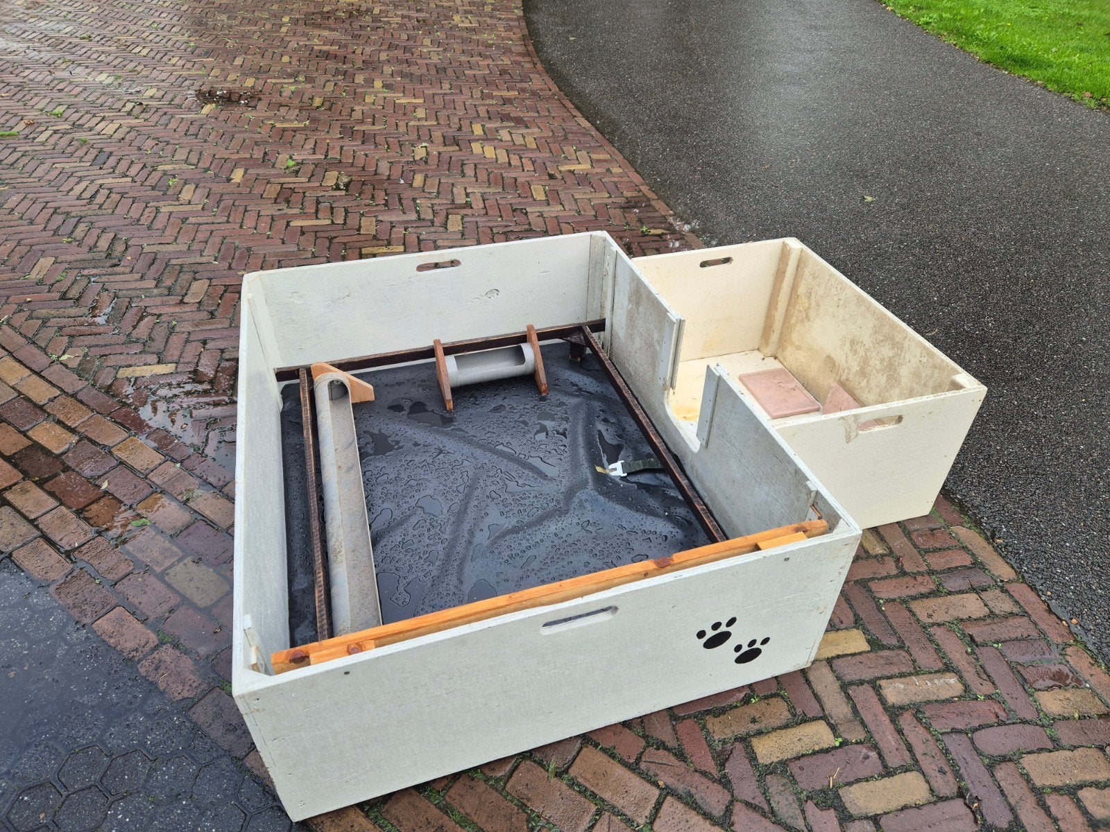 Werpkist, Dieren en Toebehoren, Ophalen, 110 cm of meer, Minder dan 65 cm