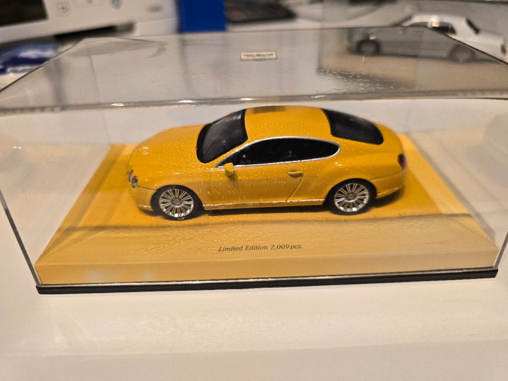 Bentley Continental  GT 1/43, Ophalen of Verzenden, Zo goed als nieuw, Auto, MiniChamps
