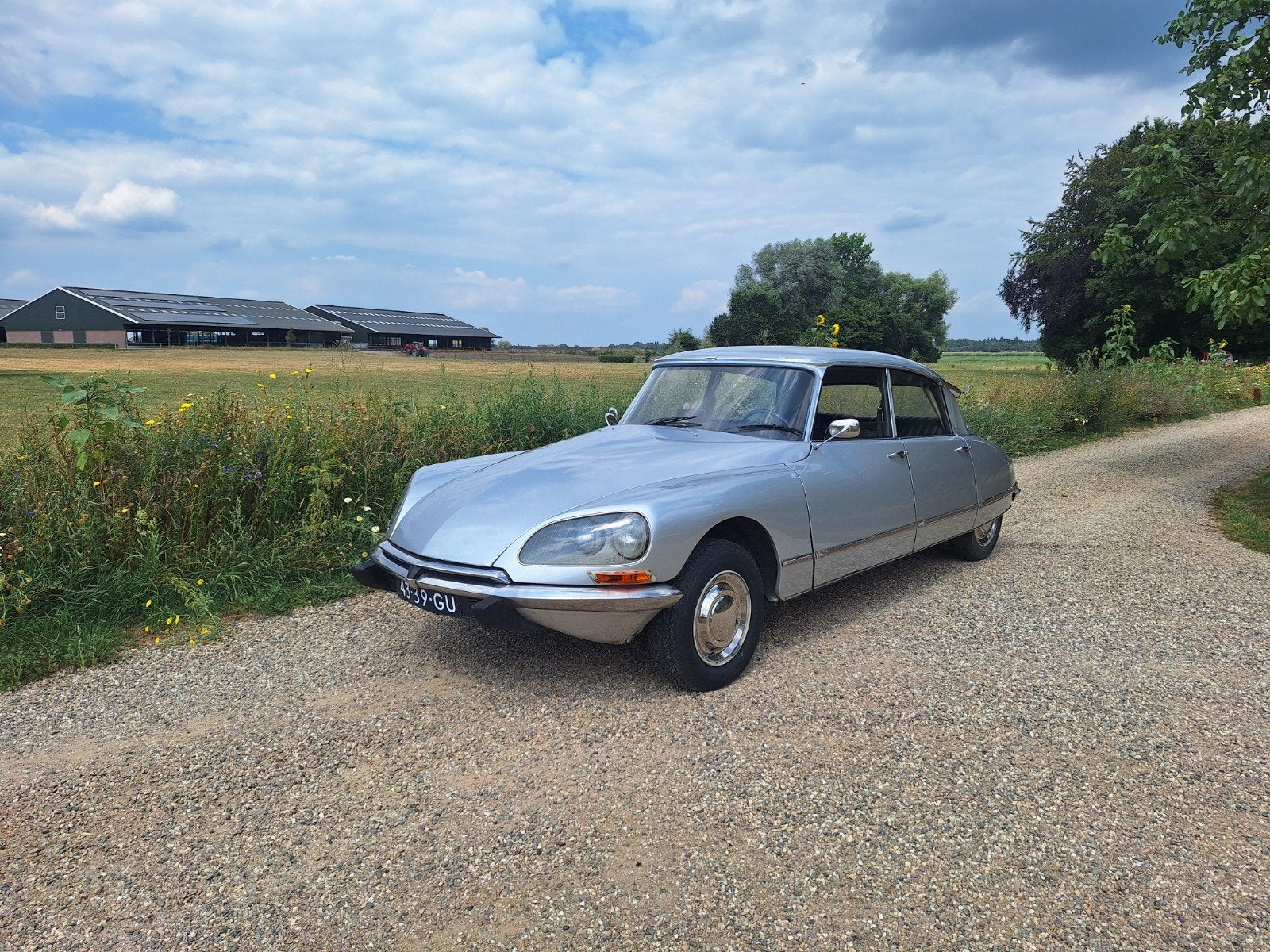 Citroën DS ID 19 2.0 B 1968 Grijs, Auto's, Citroën, 4 cilinders, Origineel Nederlands, Handgeschakeld, Particulier