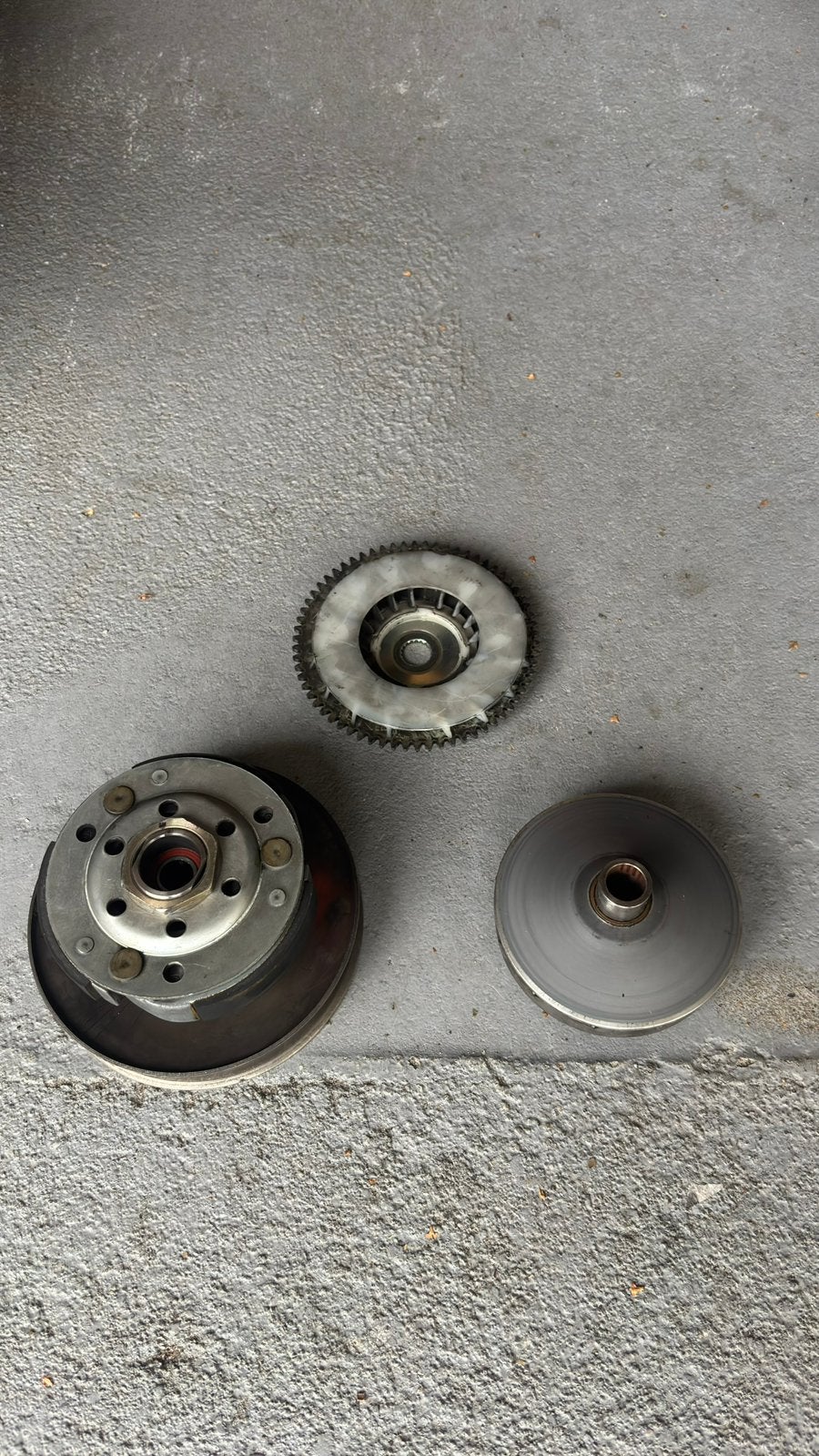 Volledige overbrenging piaggio/vespa 4takt, Verzenden, Zo goed als nieuw, Blok