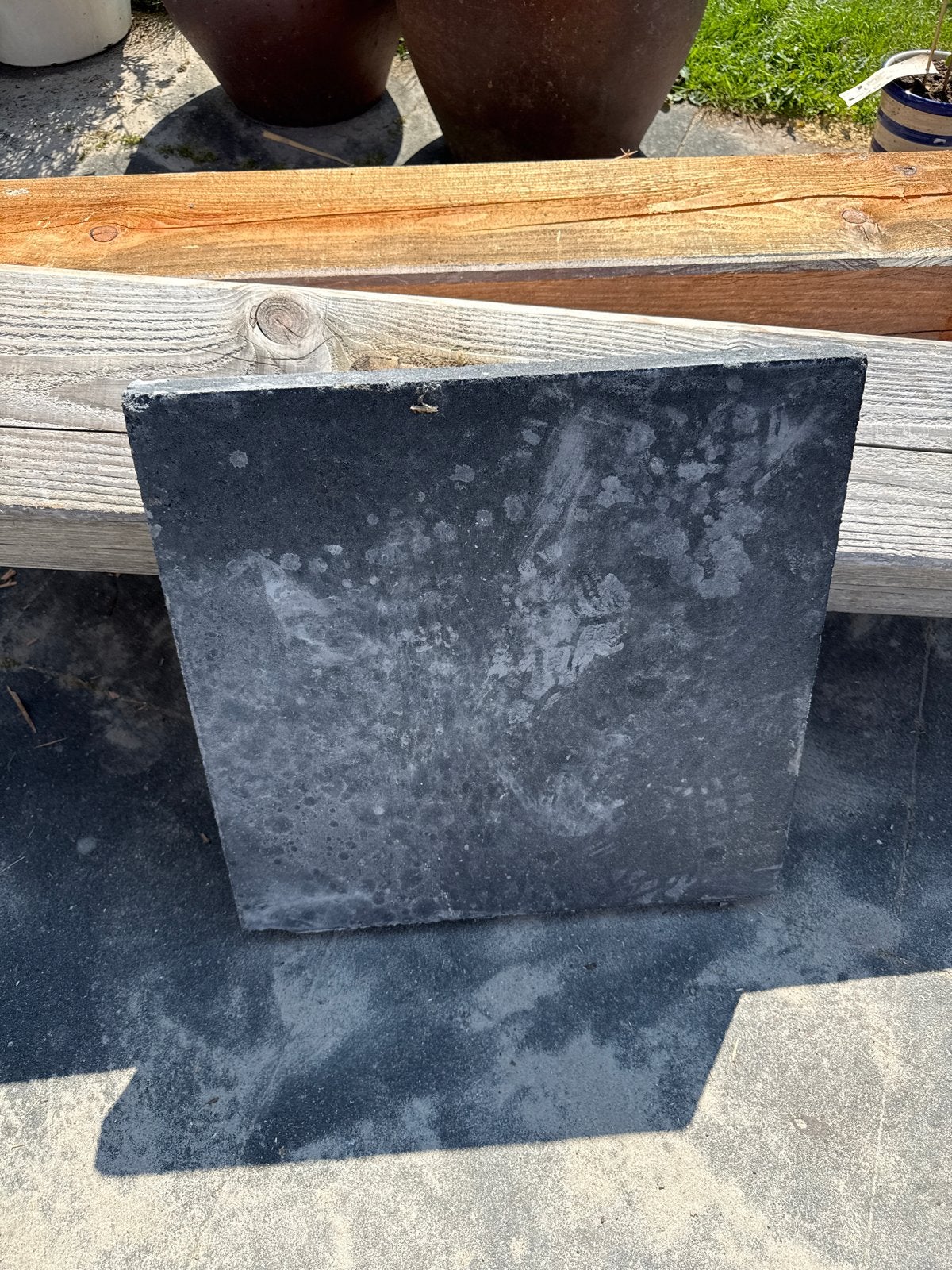 5 gebruikte terrastegels 50x50 cm, Tuin en Terras, Ophalen, Gebruikt, Minder dan 5 m², Beton