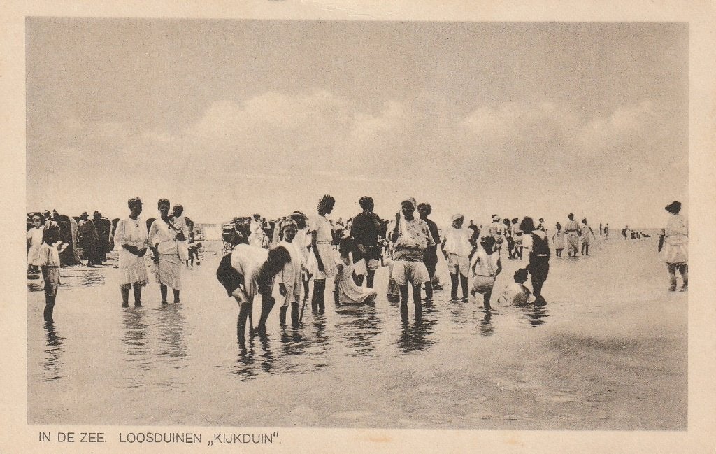 01494 Loosduinen " Kijkduin "- In de zee, Verzenden, 1920 tot 1940, Ongelopen, Zuid-Holland