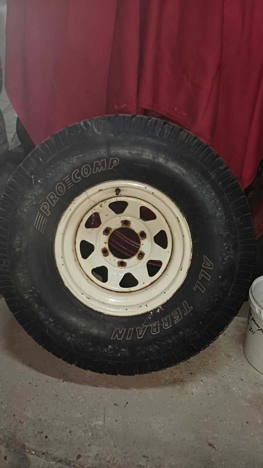 Pro Comp All Terrain band met velg, Ophalen, Gebruikt