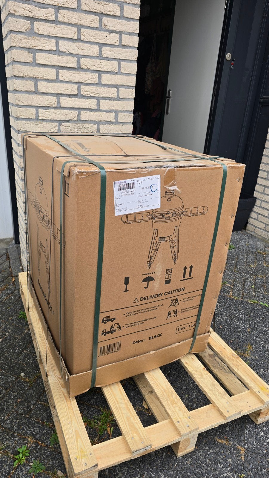 Baste Kamado 21 Inch Large. Nieuw!, Ophalen of Verzenden, Nieuw