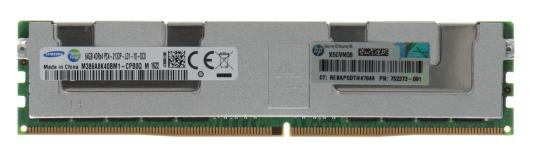 752373-091 HPE 64GB DDR4 4DRx4 PC4-17000 2133Mhz 1.2V CL15 E, Niet ingevuld, Gebruikt, Verzenden, Server