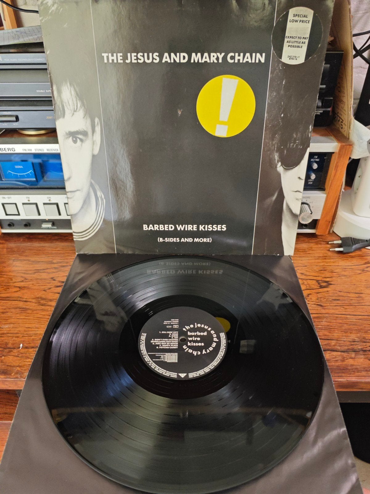 The Jesus and Mary Chain - Barbed Wire Kisses LP, LP, Gebruikt, Ophalen of Verzenden, Complilatie
