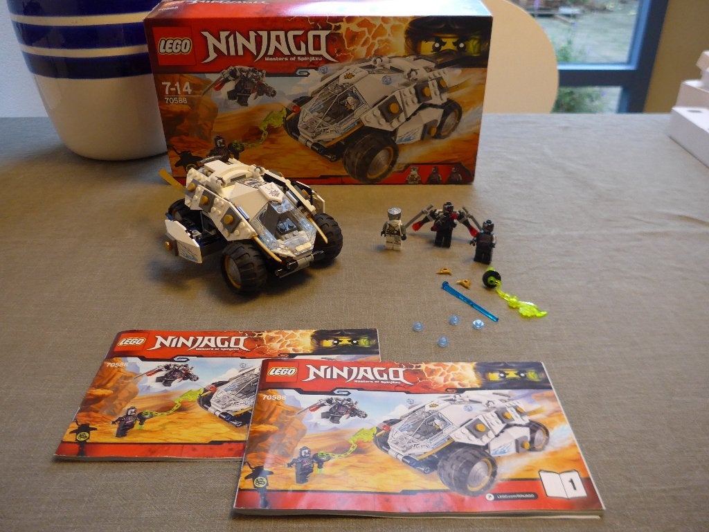 Lego Ninjago 70588 Titanium Ninja Tumbler compleet, Lego, Ophalen of Verzenden, Zo goed als nieuw, Compleet