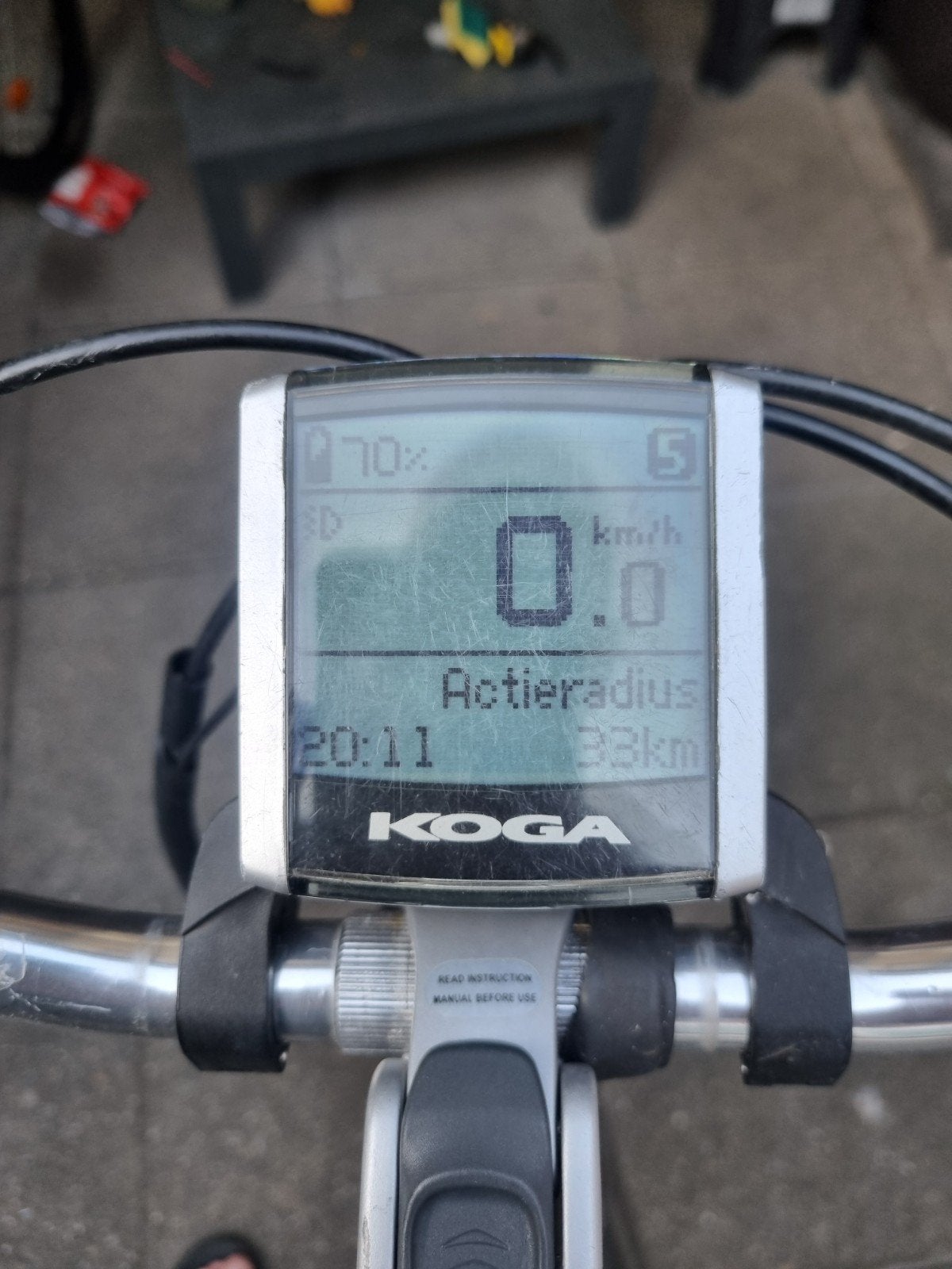 elektrische fiets computer koga sparta batavus ion, Ophalen of Verzenden, Snelheidssensor, Gebruikt