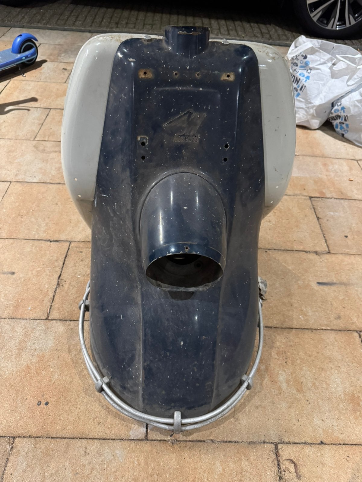 Heinkel Voorkant, Ophalen, Gebruikt