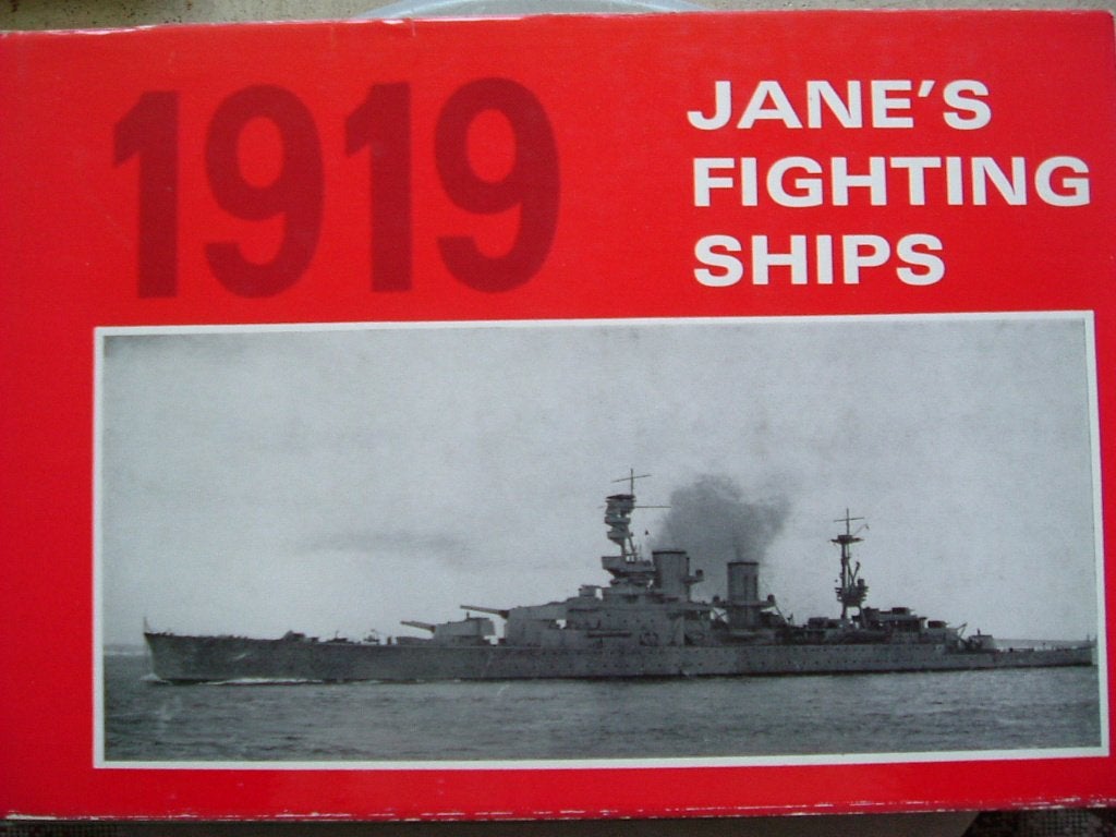 Jane's all the world's fighting ships 1919., Gelezen, Marine, Ophalen of Verzenden, Voor 1940