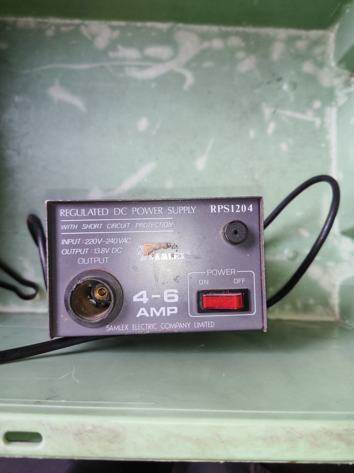 Samlex RPS1204 Gereguleerde DC Voeding 4-6 Amp, Ophalen of Verzenden, Gebruikt