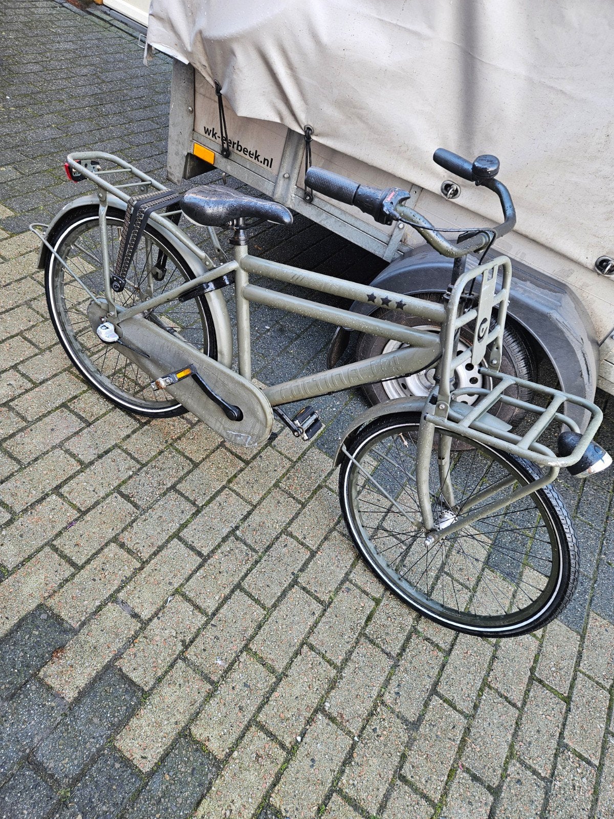 cortina u4 jongensfiets transportfiets, Ophalen of Verzenden, Gebruikt, 24 inch