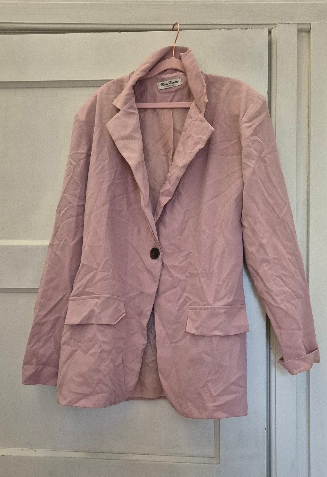 Roze blazer van Maia Hemera, maat L, Kleding | Dames, Verzenden, Maat 42/44 (L), Zo goed als nieuw, Maia Hemera