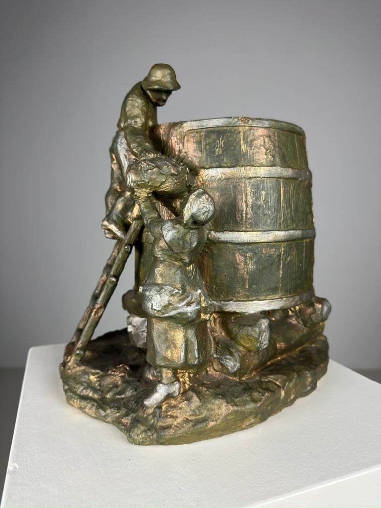 Wijnkoeler / plantenpot Frans / Italian, Ophalen of Verzenden