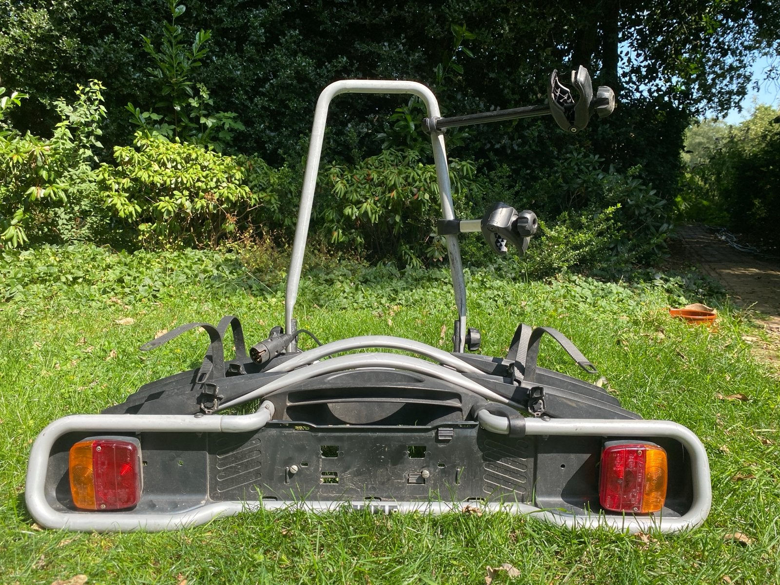Thule fietsendrager voor trekhaak - Gebruikt, Ophalen, 2 fietsen, Gebruikt, Trekhaakdrager